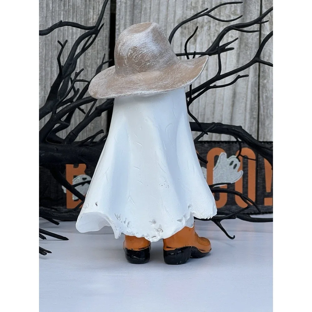 Cowboy Ghost Statue Display Ornaments Resin Handicrafts Halloween Figure 6in (2)